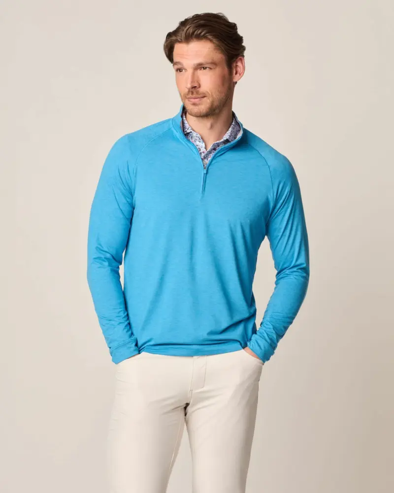 Lightweight Performance Quarter-Zip Pullover | Johnnie-O